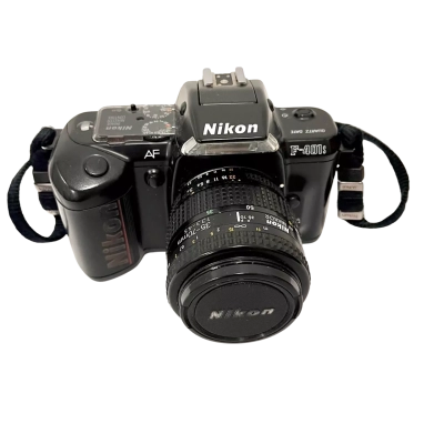 Nikon F-401s 35mm Film Camera with Lens