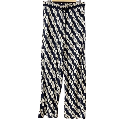 BNWT Sheike Womens Size 14 Beige/Black Chain Link Pattern Pants  