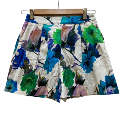 Zara Womens  Size XS Shorts Multicoloured / White 