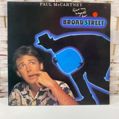 Paul McCartney LP Give my regards to Broad Street 