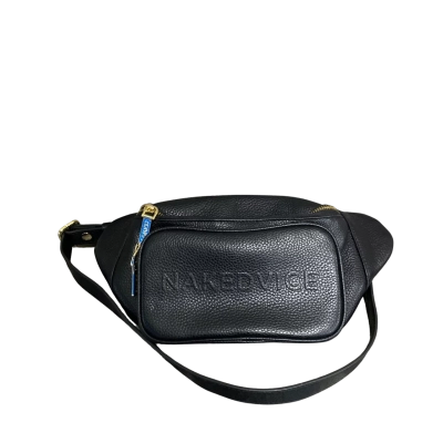 Naked Vice Womens Cross Body Bag Black  