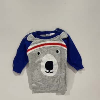Seed Heritage deep cobalt knitwear 