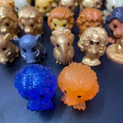 Assorted Lion King Ooshies ( collectable blue spirit Glitter Mufasa) 