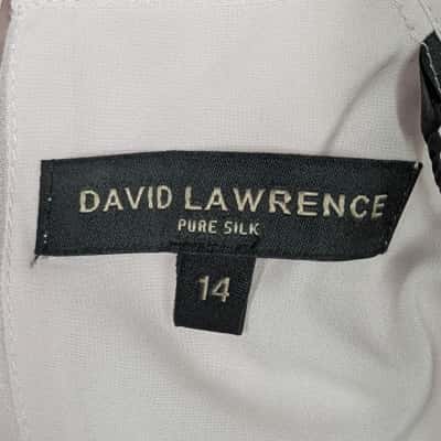 BNWT David Lawrence Womens Pink Dress Size 14