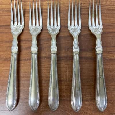 5 x very pretty EPNS forks