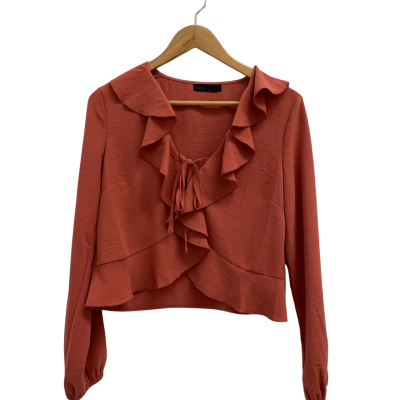 Ally Fashion Cropped Top.  Size 8 