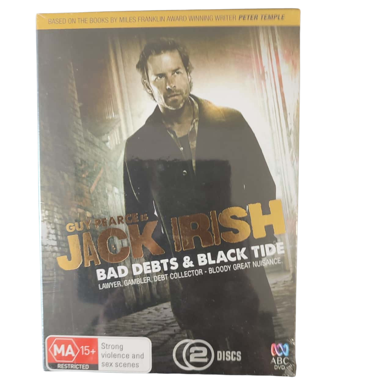 Jack Irish Double Bad Debts & Black Tide DVD's New Sealed(s)