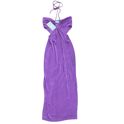 BNWT Runaway the Label Grape Purple Jodi Midi Dress Size M