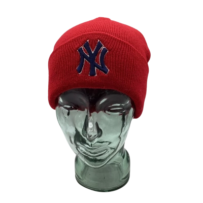 NY  Mens  Size One Size Beanie Red 