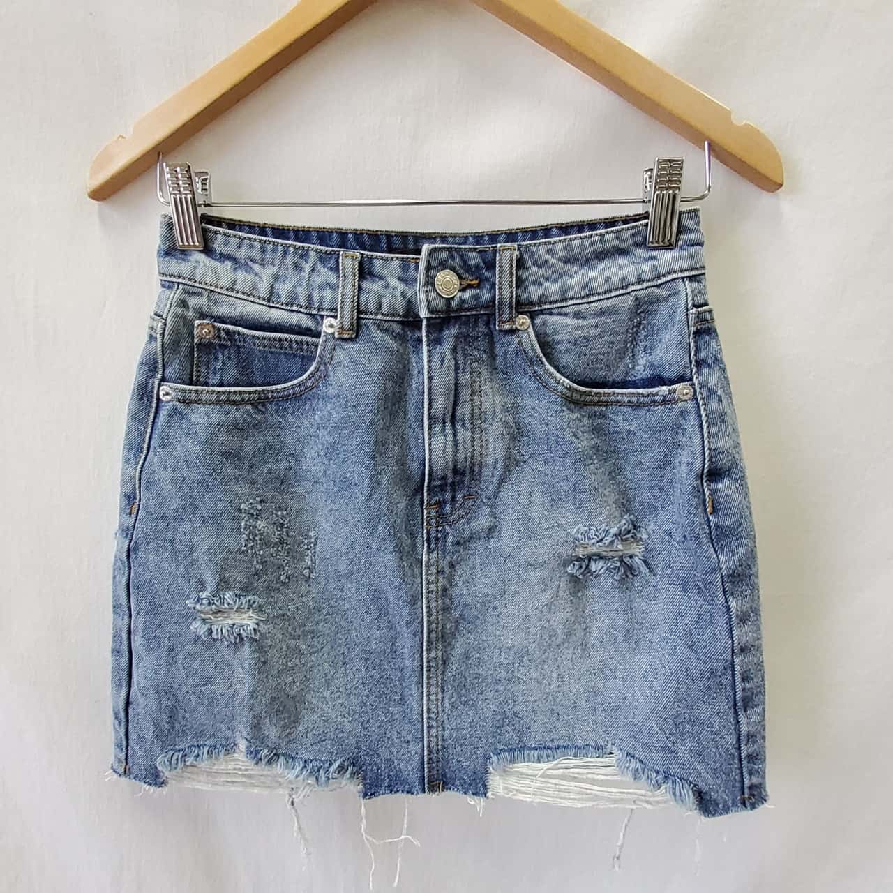 Momokrom Womens Distressed Jeans Size 8 