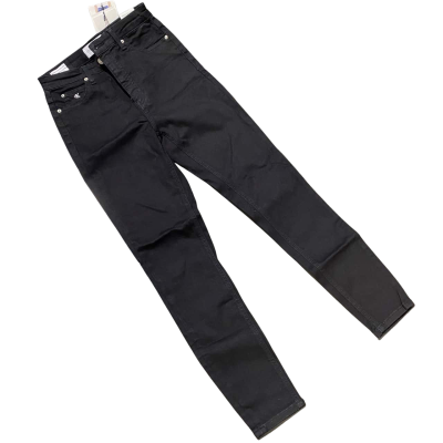 BNWT Calvin Klein Jeans Womens High Rise Super Skinny Jeans Size 29 Black  RRP $129