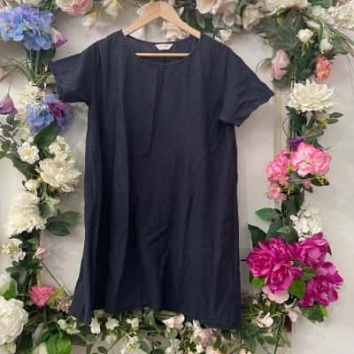 Gorman Size 10 Blue check smock 