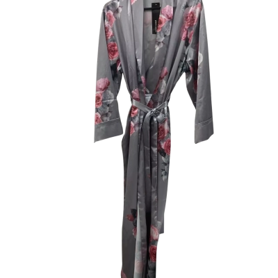 Pierre Cardin Womens  Size XXL Dressing gown Floral / Silver 