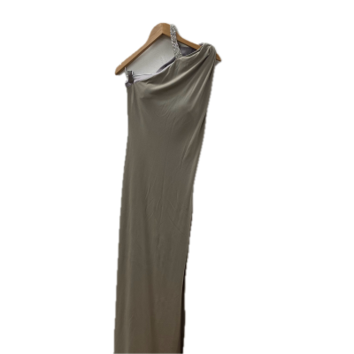 Alex Perry Womens  Size 8 Formal Dress Grey / Silver 