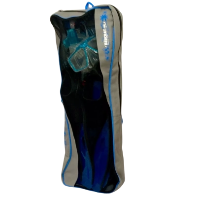 Beuchat Snorkelling Set – Mask Snorkel & Fins with Carry Bag
