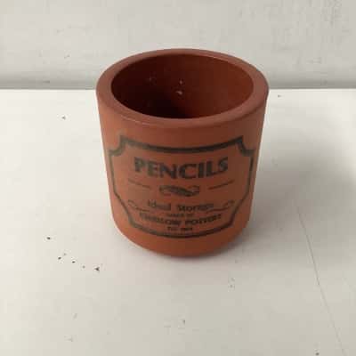 Pottery storage for pencils 