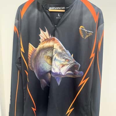  Savage Gear Men's Fishing Shirt Size L 