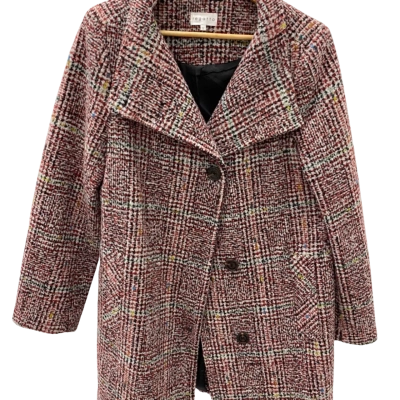 Regatta Womens  Size 12 Winter Coat Maroon / Multicoloured 