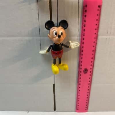 Disney Mickey Mouse figurine puppet