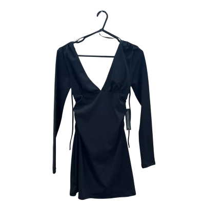 White Fox Womens  Size S Black Dress 