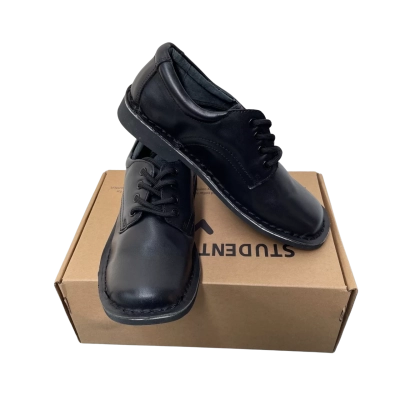 Student’s Choice Black School Shoes UK 7. New 