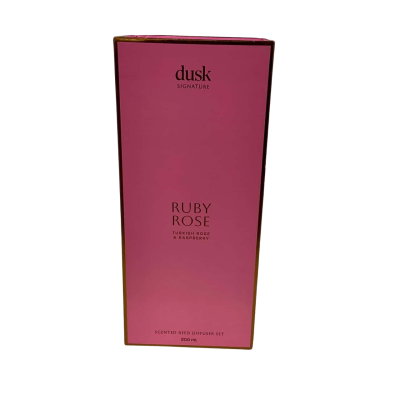 Dusk Signature Ruby Rose Scented Reed Diffuser Set 200mL