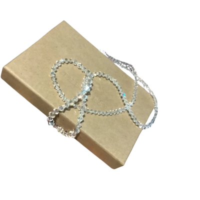 Aurora bead necklace Multicoloured / White 