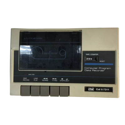 Vintage Slimline Computer Datacorder Untested