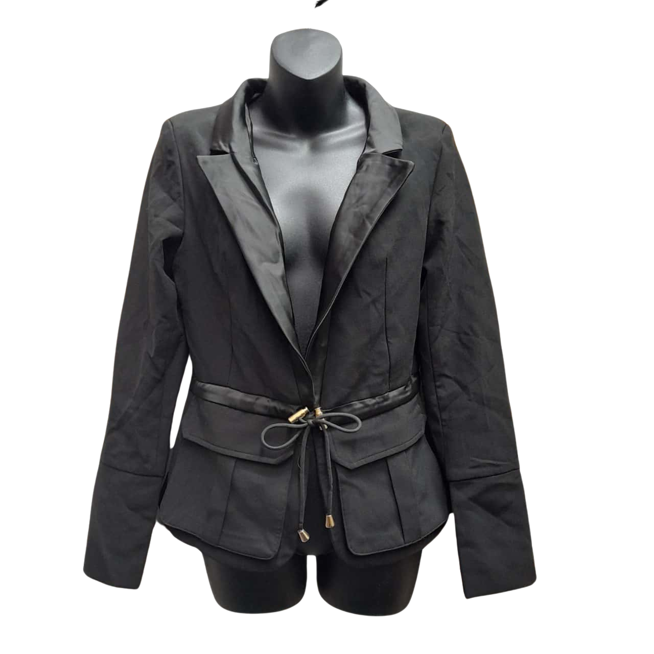 KITCHY KU Womens Size 8 Black Jacket