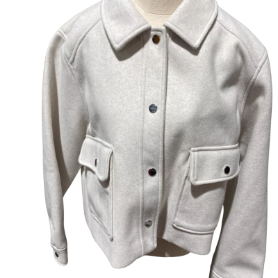 Zara Womens  Size XXL Button-down Cardigan Beige 