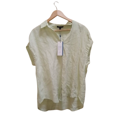 Gordon Smith Womens  Size 10 Off-the-shoulder Top Green 