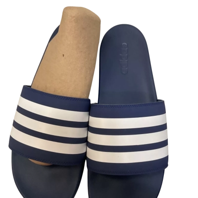 Men’sAdidas Size 13 Navy Blue slides new