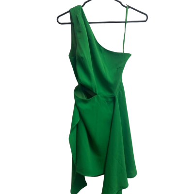 RUNAWAY Womens  Size 8 Cocktail Dress Green 