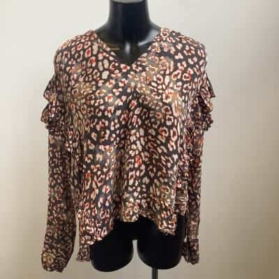 red herring leopard print top