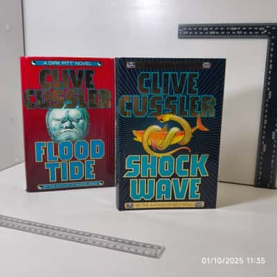 Clive Cussler Book Duo