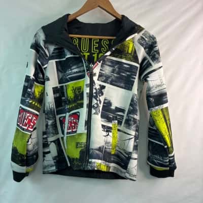 Guess Womens  Size 12 Hooded Jacket 