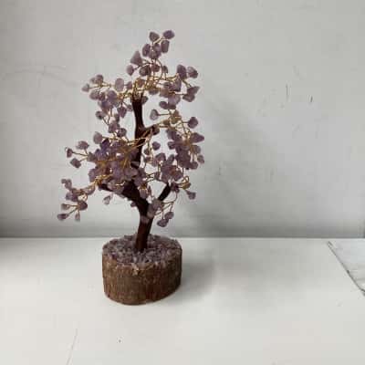 Amethyst stones tree of life 