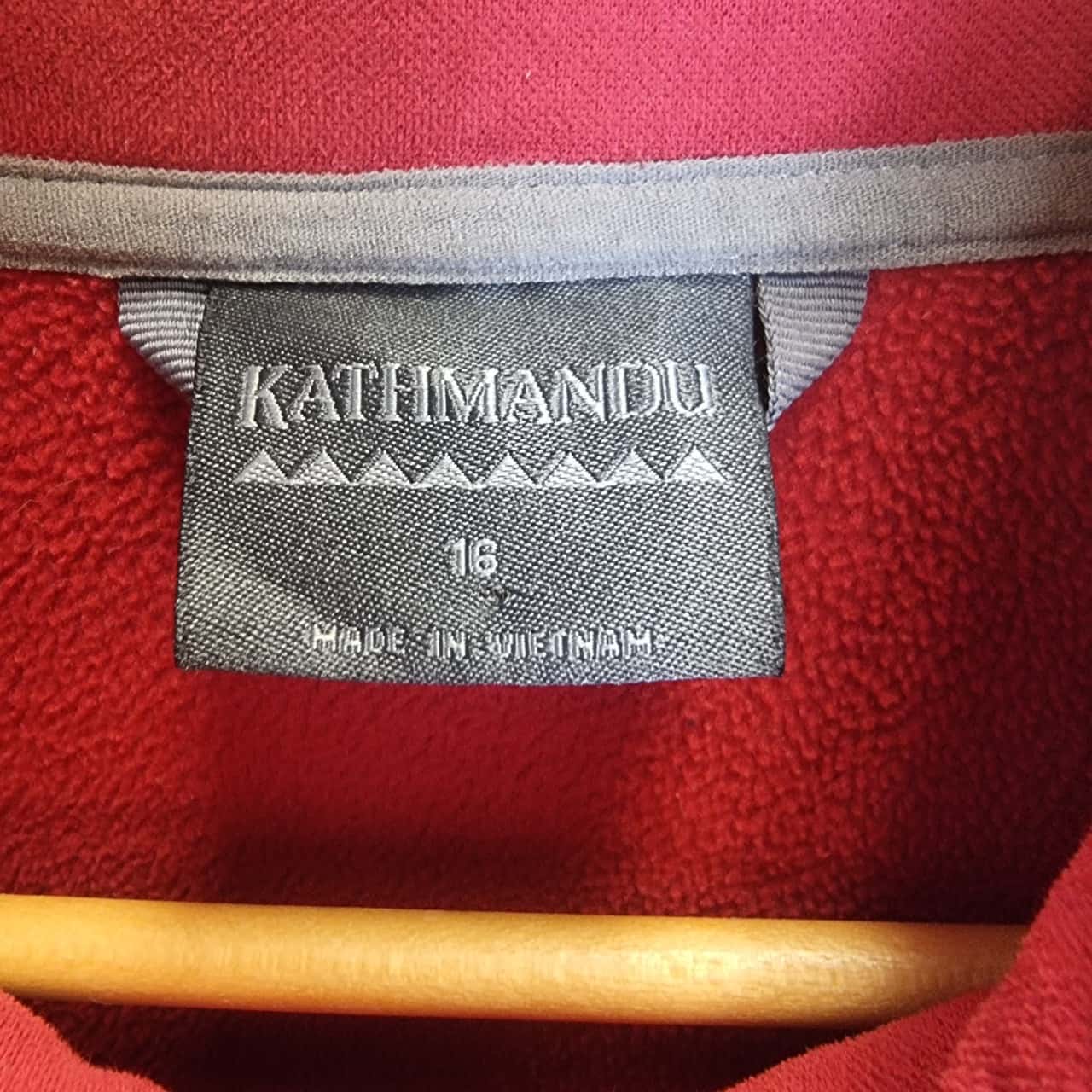 kathmandu red jacket