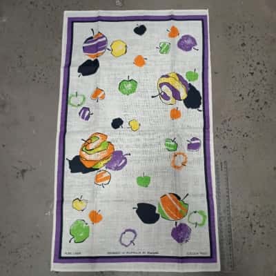 Vintage Tea Towel - Pure Linen