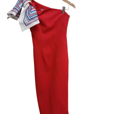BY JOHNNY. Womens  Size 6 Cocktail Dress Red 