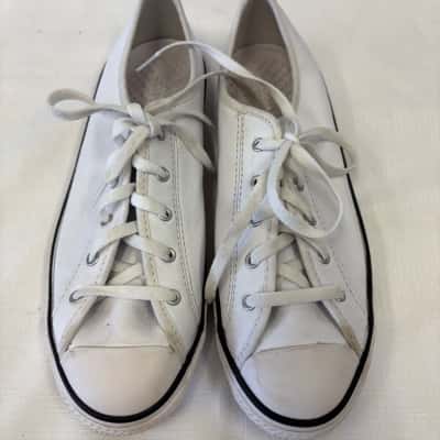 Converse All Star Dainty Low Top Women's  Size EUR 39 / US 8 Sneakers White 