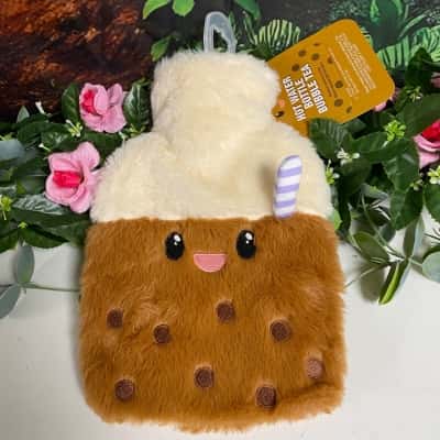 Hot water bottle bubble tea New