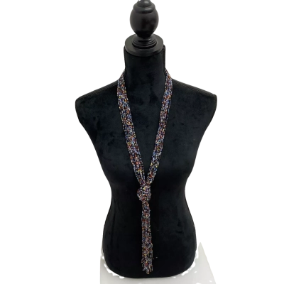 Hand Made Multi Strand Beaded Necklace