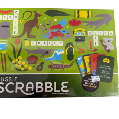 Aussie Scrabble crossword game