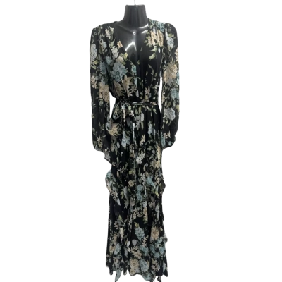 Forever New Womens  Size 12 Long Sleeve Dress Floral / Multicoloured 