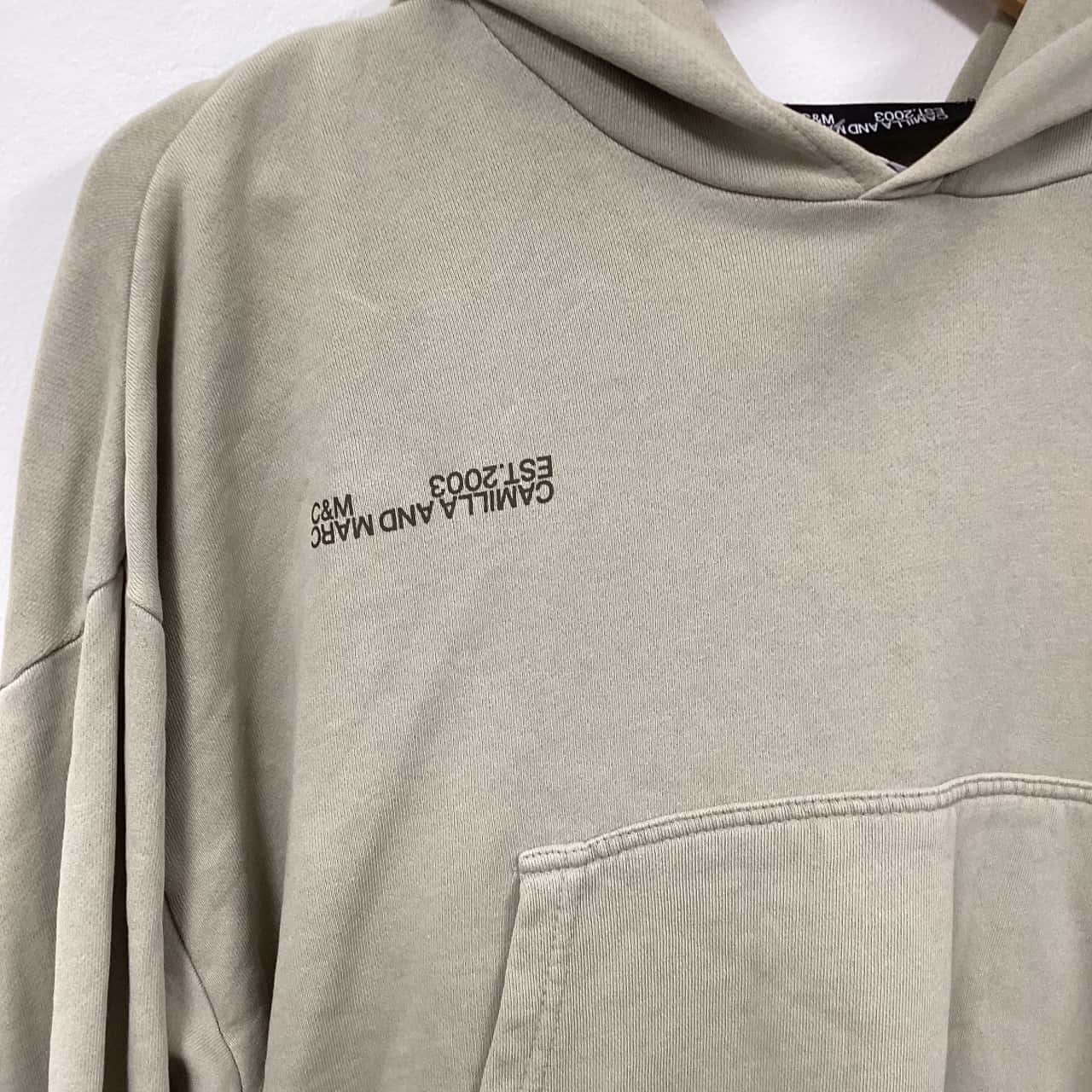 c&m camilla and marc jordan logo hoodie