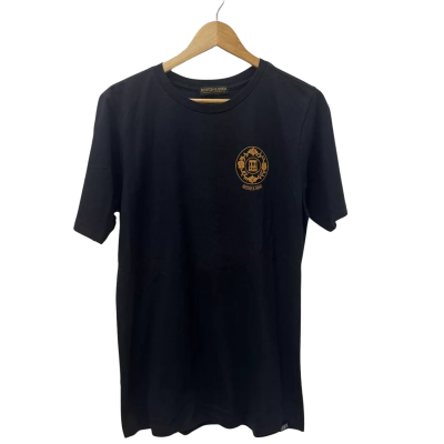 Scotch & Soda Mens  Size M Short Sleeve T-shirt Black  