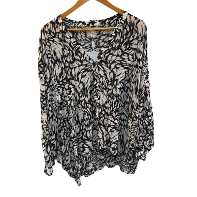 BNWT Wayne Cooper Womens  Size 16 Blouse Floral 