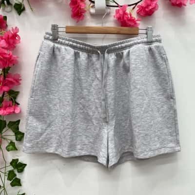 Chloe&Lola Womens Loungewear Shorts Size M Grey 