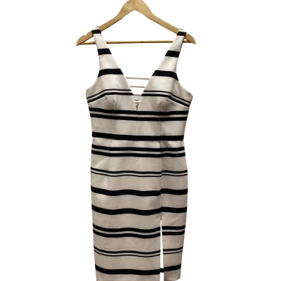 Forever New Womens  Size 12 White & Black Dress